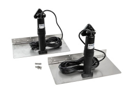 Комплект транцевых плит XKA (нерж.), 9x18 дюймов, без панели управления (XKA9X18)